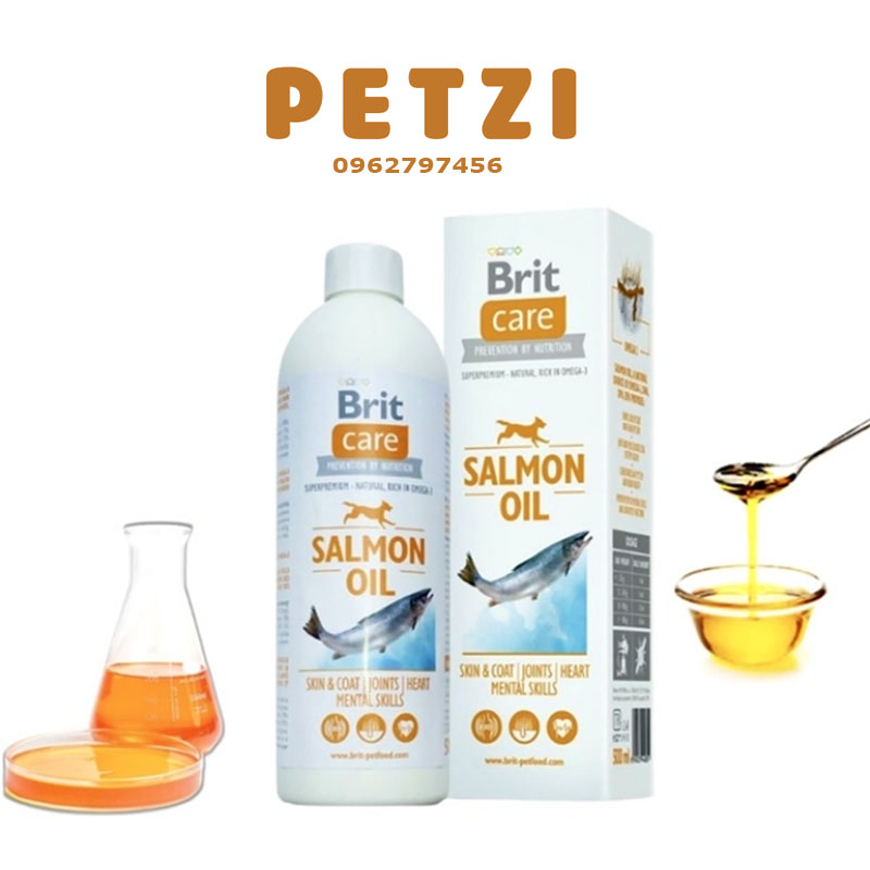 Dầu Cá Hồi Cho Chó Brit Care Nhập Đức Giá Sỉ