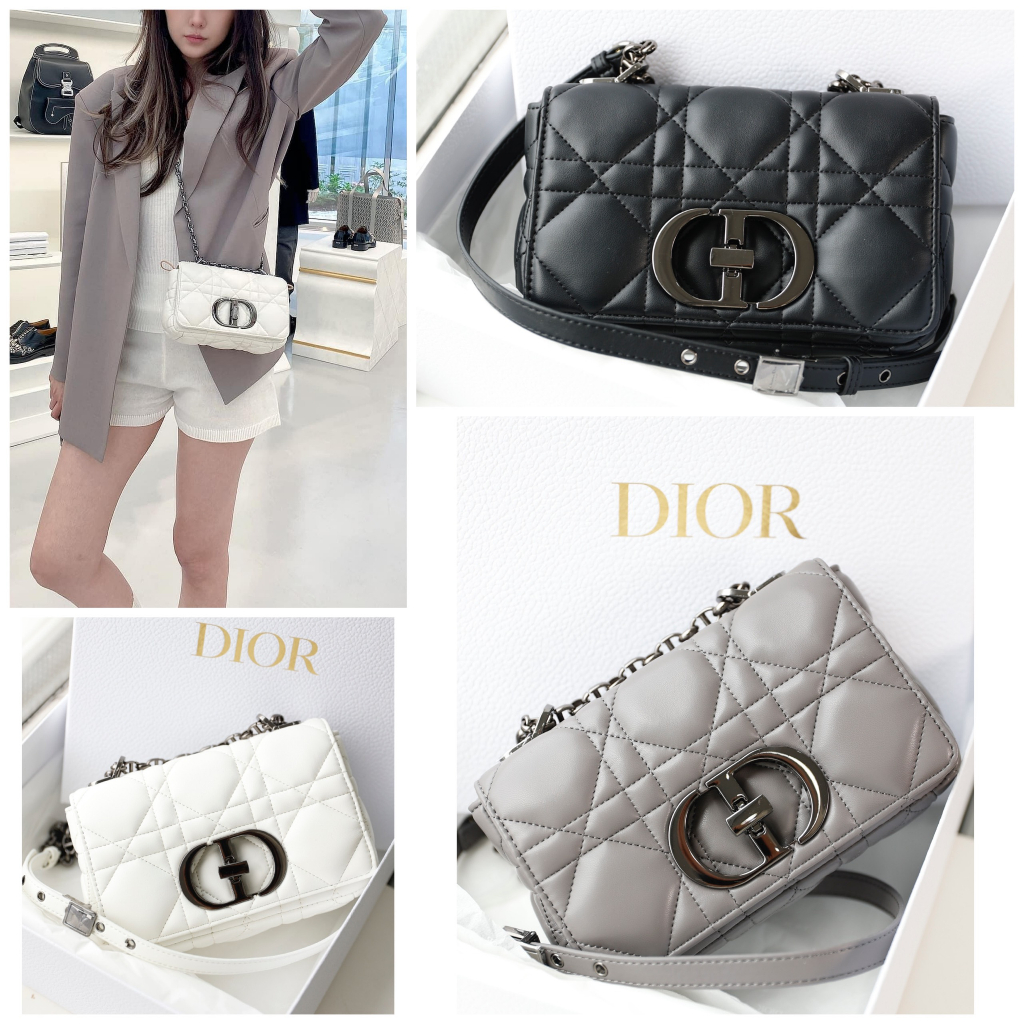 TÚI CD CARO SZ20 SZ24 KHÓA ĐEN DA THẬT