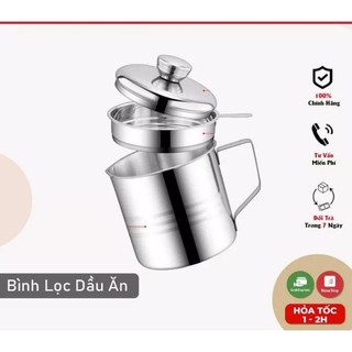 Ca Đựng dầu, Lọc cặn, Có thể dùng để lọc đậu nành hay bất cứ thứ gì cần lọc. - Dung tích: 1.2L (gd quý nhi )