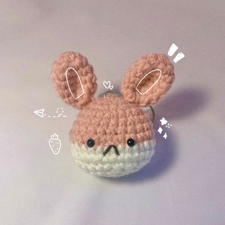 [HÀNG ĐẶT TRƯỚC] Móc khoá con vật len handmade doll