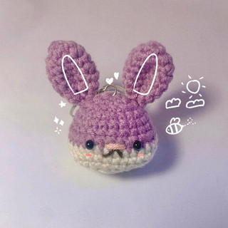 [HÀNG ĐẶT TRƯỚC] Móc khoá con vật len handmade doll