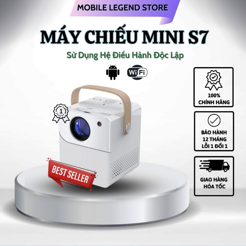 Máy Chiếu Mini Movie Legend S7 HD - Hỗ Trợ Full HD, Hệ Điều Hành ... Sử dụng tại nhà Sử dụng tại nhà