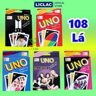 Bài uno cơ bản, uno Bts, uno Blackpink, uno mini.