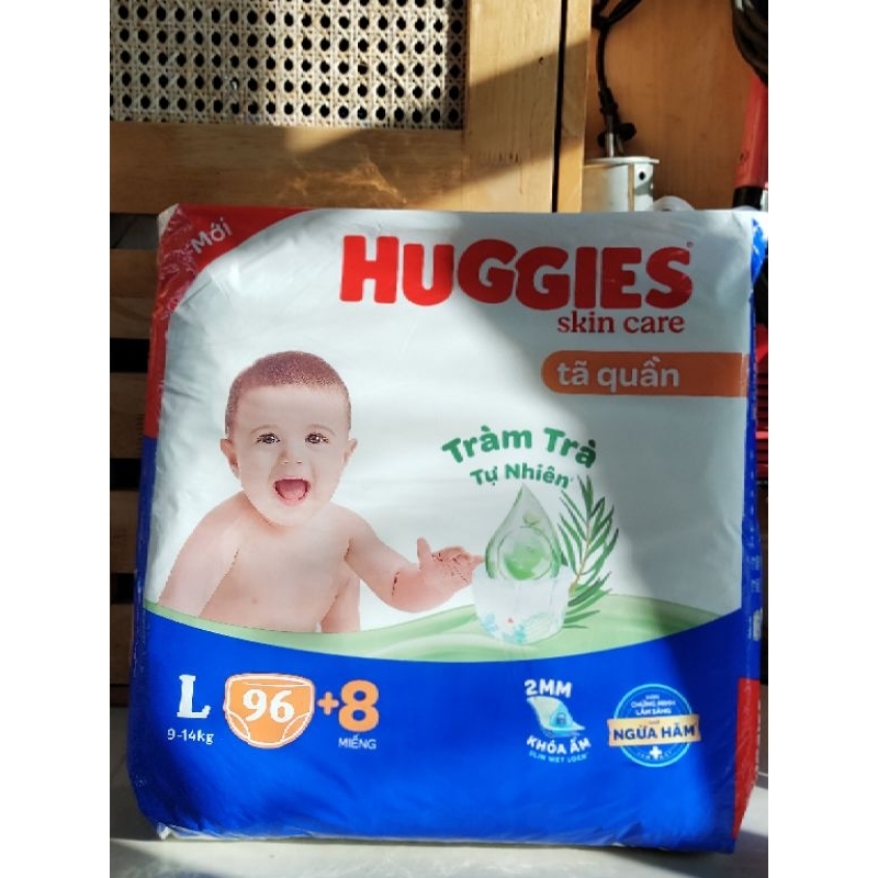 Tã quần Huggies Skincare mẫu mới size M106 / L104 / XL88 / XXL80 CHÍNH HÃNG HSD 2026