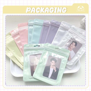 Túi Zip gói hàng màu pastel được chọn màu
