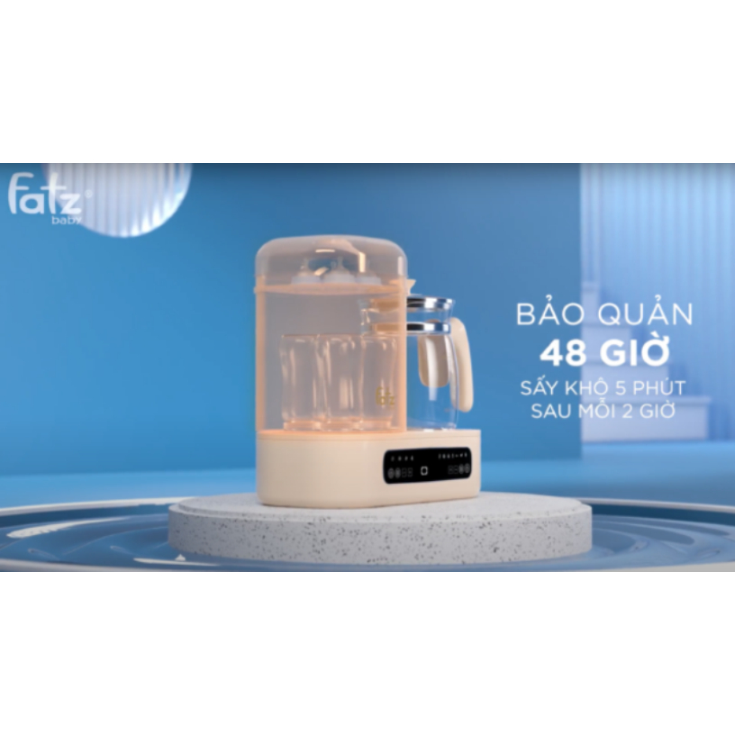Máy đa Năng điện Tử FatzBaby Fatz Multimax 8 FB9022BK - Không BPA, an toàn cho Mẹ và Bé