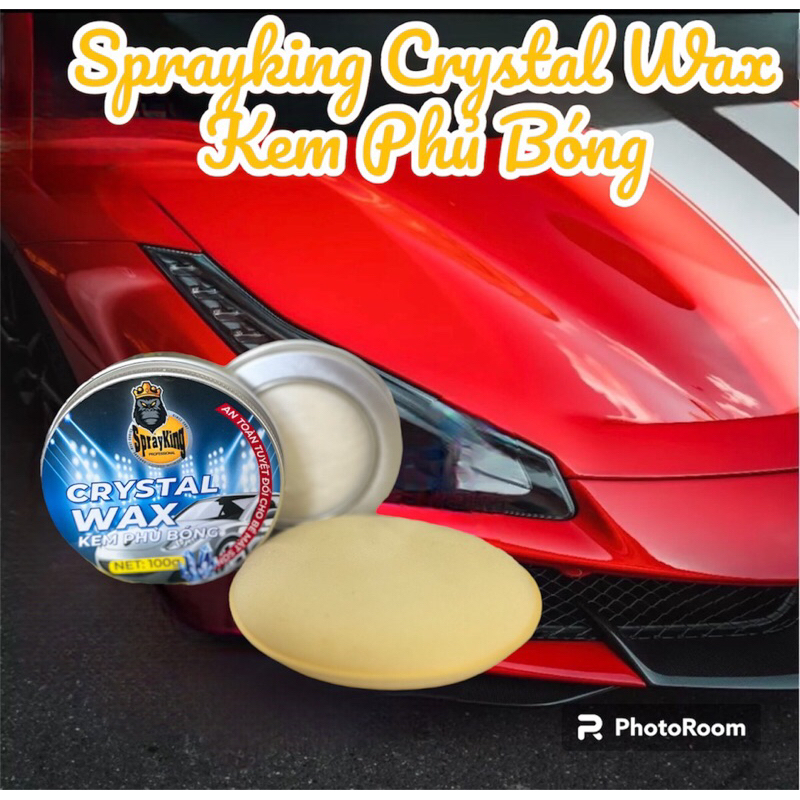 Sprayking Sáp Phủ Bóng Sơn Xe 100gr