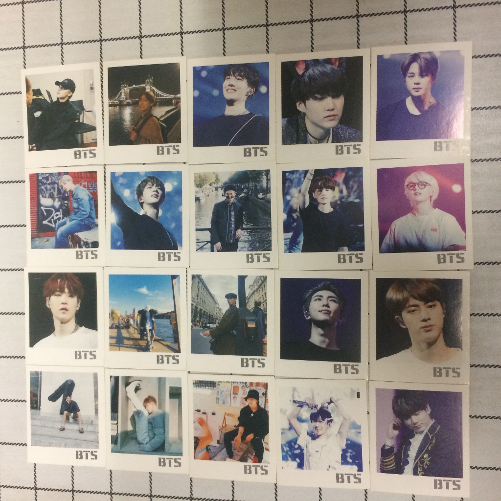 Set 40 Lomo Pola BTS