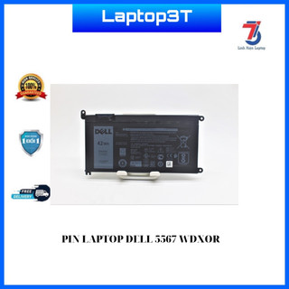 Pin laptop Dell Inspiron 13 5379 5368 7378 15 5567 7569 7579 17 5767 WDX0R tuổi thọ cao chính hãng bảo hành 09 tháng