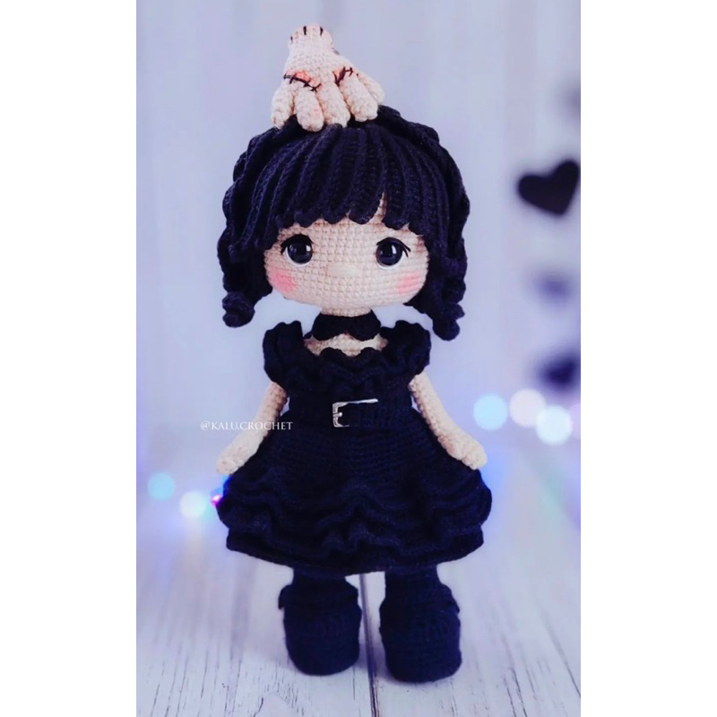 Wednesday- Elsa-Anna búp bê len