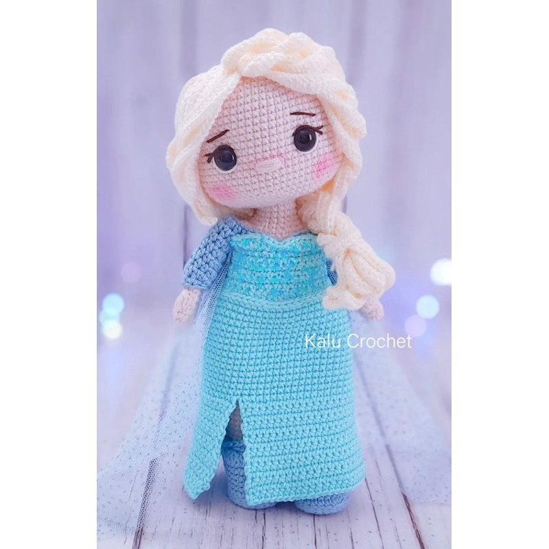 Wednesday- Elsa-Anna búp bê len