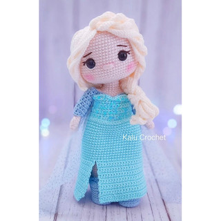 wednesday- Elsa-Anna búp bê len