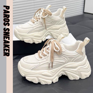 Giày thể thao nữ 7cm thoáng khí dây màu Kiểu dáng hàn quốc Zotac