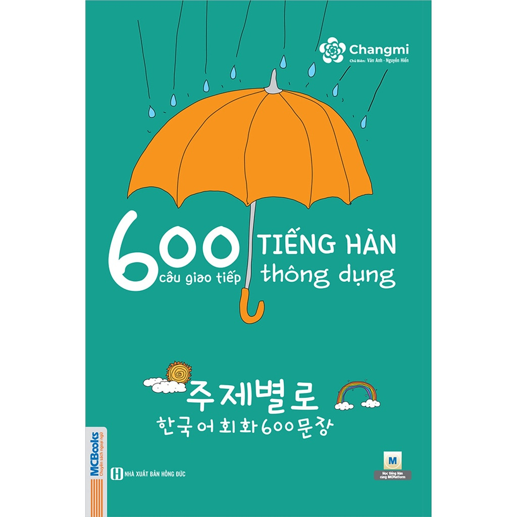 Sách - 600 Câu Giao Tiếp Tiếng Hàn Thông Dụng