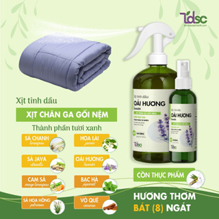 Chai Xịt Thơm Chăn Ga Gối Nệm Khử Mùi Khử Khuẩn Ẩm Mốc TINHDAUSACHANH