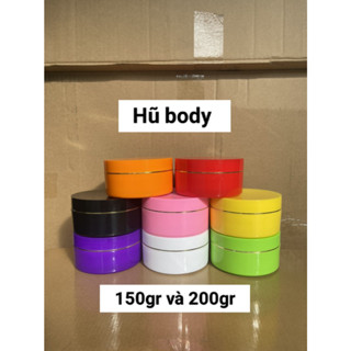 hủ đựng kem body K 150g/200g(COMBO 10 CÁI)