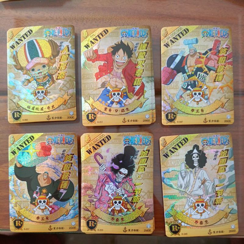 Combo các thẻ R+ SR One Piece