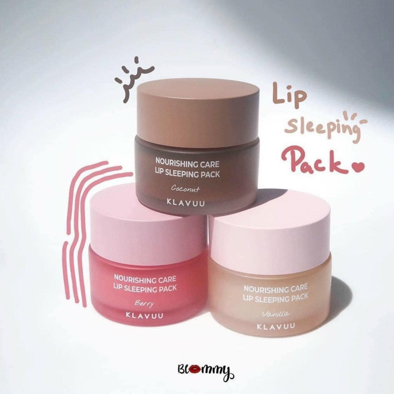 Mặt Nạ Ngủ Dưỡng Môi KLAVUU Nourishing Care Lip Sleeping Pack 20g