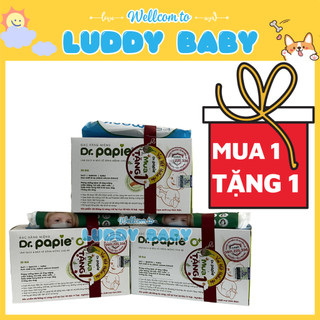 Gạc rơ lưỡi Dr Papie vệ sinh răng miệng / Rơ lưỡi Dr Papie cho bé Luddy baby