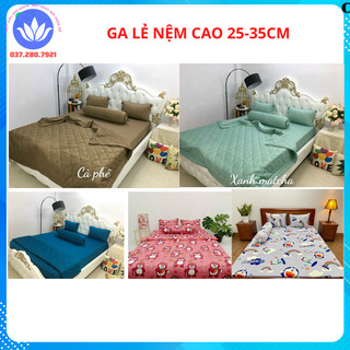 Ga lẻ thun lạnh hàn quốc - nệm cao 16-35cm