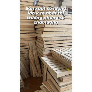 Giường Ngủ Pallet Gỗ  Tự nhiên Cao Cấp( ZALO VC Toàn Quốc 60K: 0397739102)