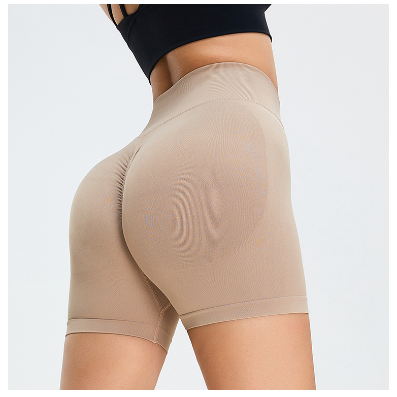 Quần Legging Đùi Nữ Cạp Cao Tập Gym, Yoga, Aerobic Co Giãn Tốt, Thấm Hút Mồ Hôi EVASPORT