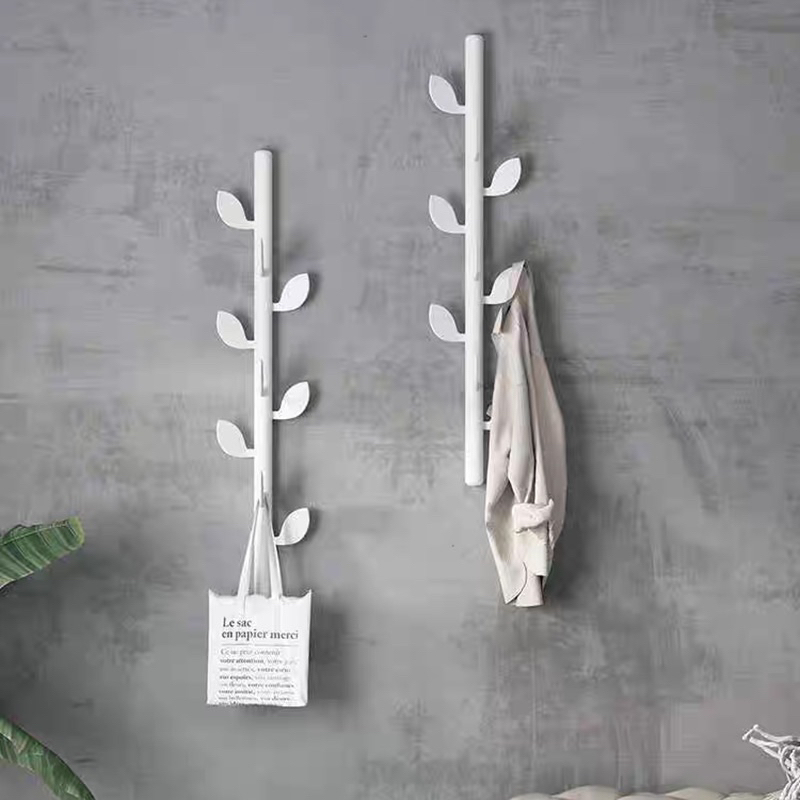 Móc treo đồ gắn tường đa năng decor phòng , móc treo quần áo gắn tường GM98