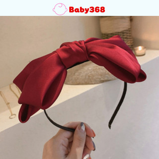 Cài tóc nơ bản to phong cách tiểu thư