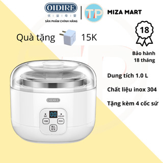 Máy làm sữa chua OIDIRE ODI-SA13, 1.0 lít, làm kem, làm món tráng miệng, máy ủ lên men, ủ sữa chua