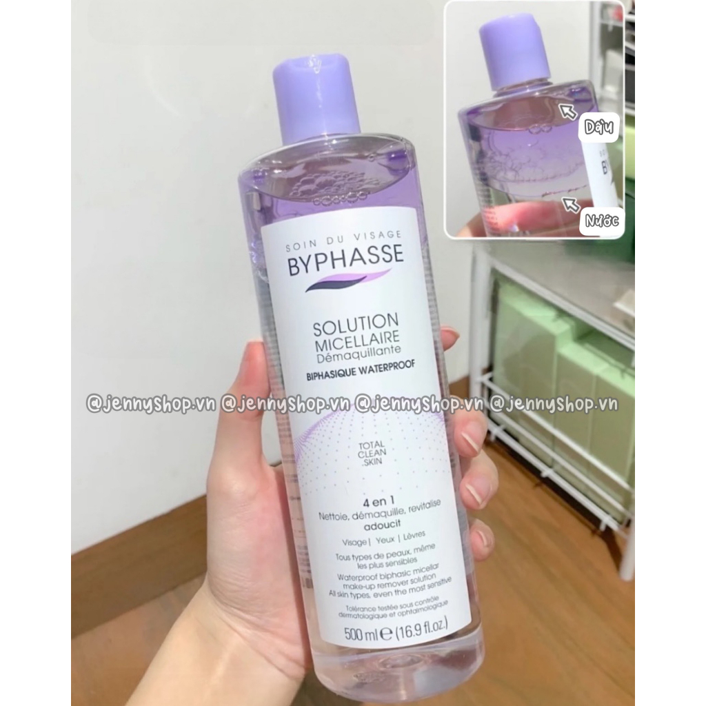 Nước Tẩy Trang Byphasse Solution Micellaire Face 500ml