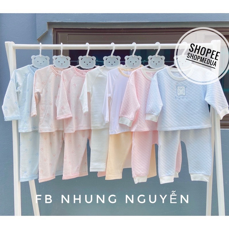Bộ Dài Tay Thu Đông Nous Cao Cấp Cho Bé