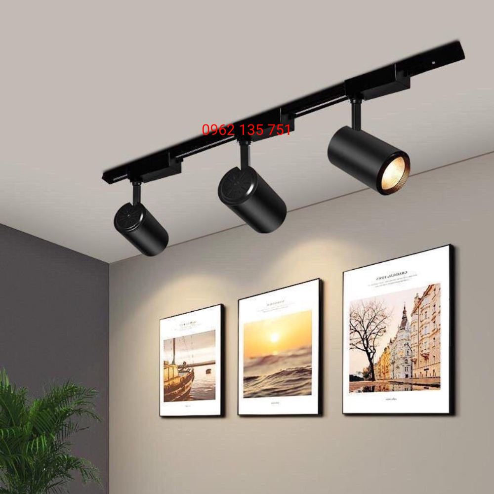 Đèn Rọi Ray COB Mini Combo 3 Đèn rọi 10W, 20W và 1 Thanh Ray Trang Trí Mọi Không Gian Siêu Sáng, Siêu Bền
