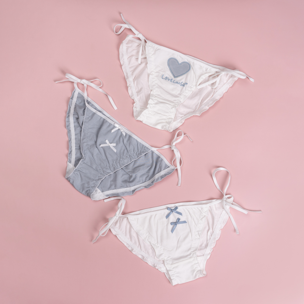 Quần Lót Nữ Cotton Cao Cấp Seri Buộc Dây Hông Gợi Cảm 011037