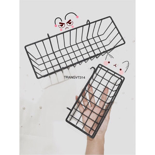 RỔ TREO KHUNG LƯỚI size 20CM