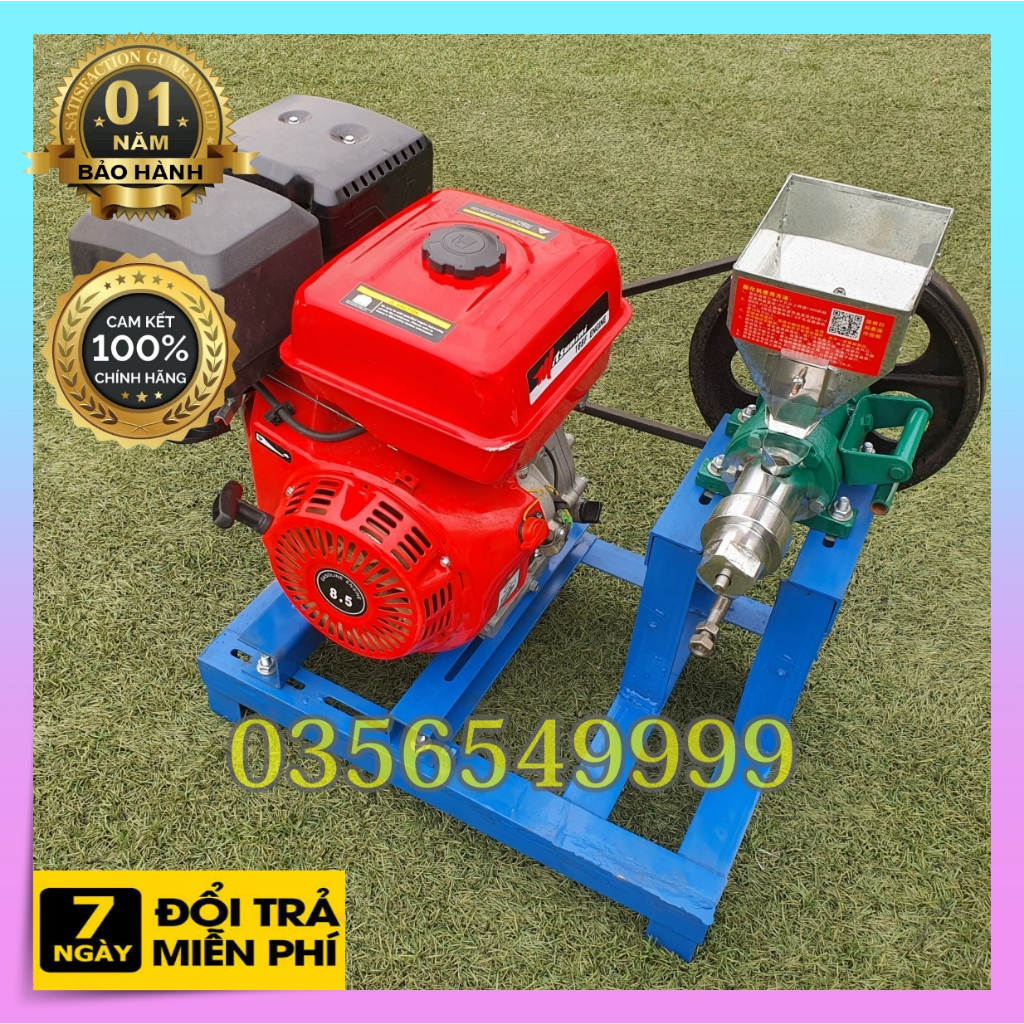 Máy nổ bỏng gạo đa năng 7 kiểu bỏng. Sử dụng động cơ chạy xăng. Máy làm các loại bỏng gạo, bỏng ngô ...