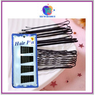 Vỉ 60 chiếc kẹp tăm màu đen tiện lợi GD76