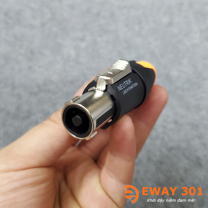 Giắc Cắm Loa SPEAKON NEUTRIK Loại Tốt Đầu Bọc Kim Loại - Giắc Loa Sân Khấu Hội Trường Loa Full Đơn L