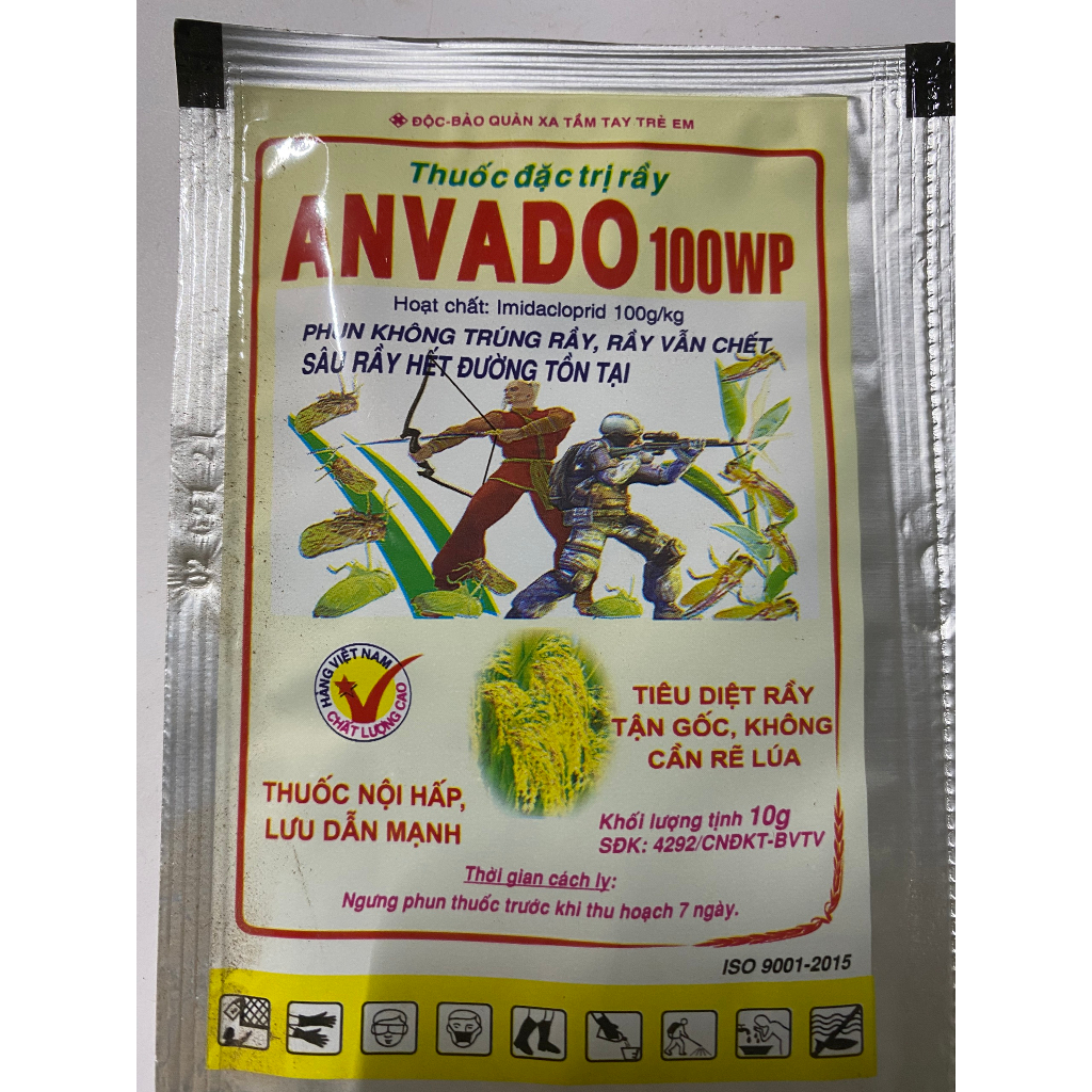Thuốc đặc trị Rầy rệp Anvado 100WP