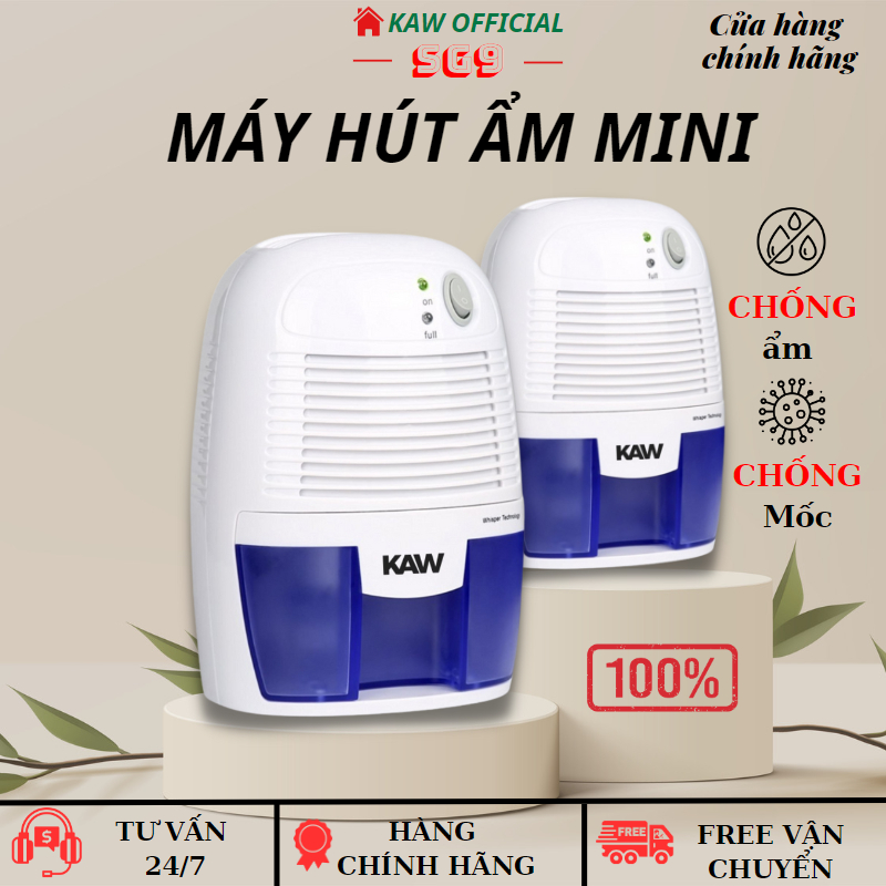 Máy hút ẩm không khí KAW - Hút nhanh, trang bị màng lọc loại bỏ các chất Ô Nhiễm, Khói, Bụi trong không khí