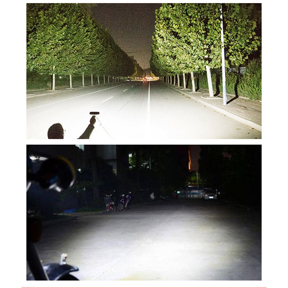 L6 đèn pha trợ sáng siêu sáng siêu đẹp dùng xe máy xe điện