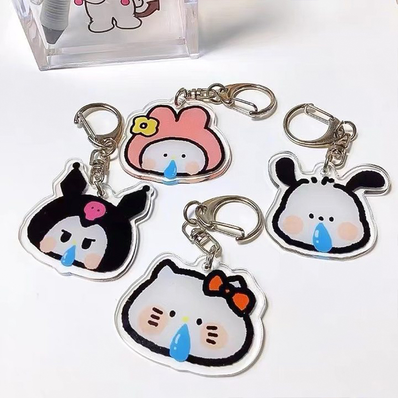 🥟ice🥟SANRIO Móc Khóa Acrylic Hình Chú Chó Melody Đáng Yêu