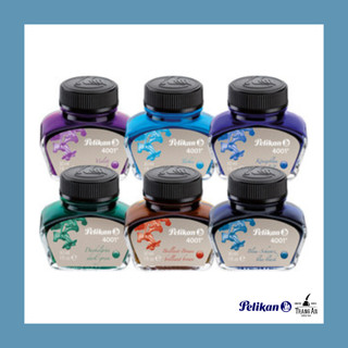Mực bơm bút máy pelikan 4001 đen, tím, đỏ, xanh dương