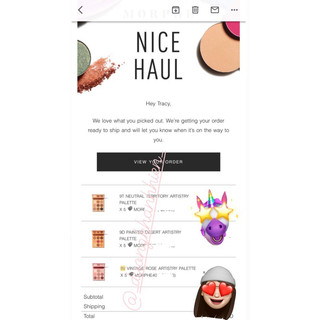 [ Sale 50% bill US ] Bảng phấn mắt Morphe 9D Painted Dessert cam tây