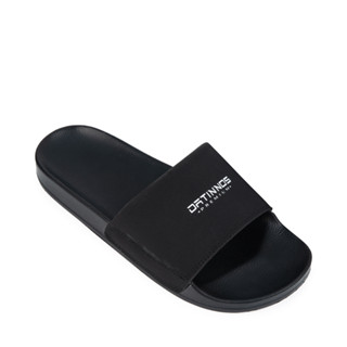 [TẶNG VỚ] Dép Quai Ngang Unisex Nam Nữ DATINNOS Kiểu Dáng Basic,Da Lộn Đế PU Màu Đen Trắng-B03