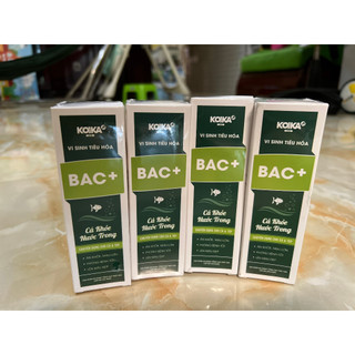 Vi sinh tiêu hóa KOIKA BAC+ 105ml- Tăng cường sức khỏe, lên màu đẹp cho cá tép cảnh