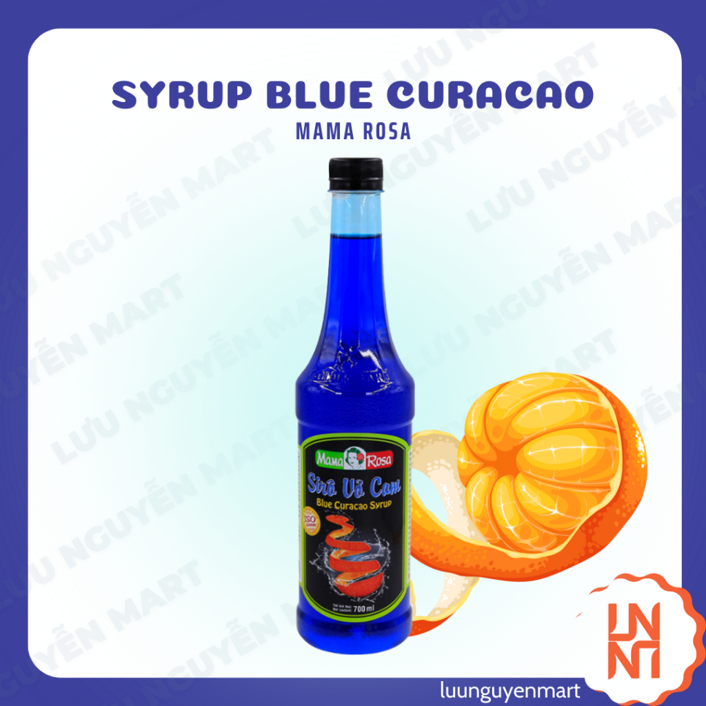 Siro/ Syrup Mama Rosa Blue Curacao 700ml