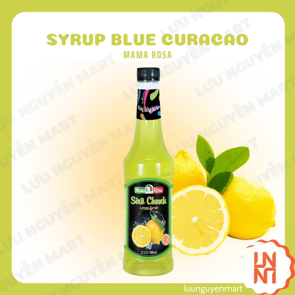 Siro/ Syrup Mama Rosa Chanh Vàng 700ml