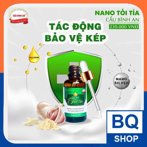 Tinh dầu tỏi Cầu Bình An BQSHOP