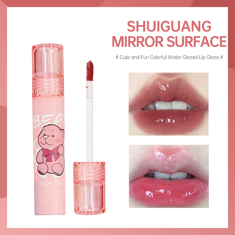 Briskyee💄Son Môi Gege Bear 6 Màu Tùy Chọn Cao Cấp