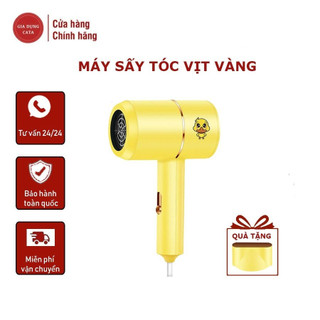 Máy Sấy Tóc 2 Chiều nóng lạnh GW-6562 Cao Cấp, máy sấy tóc vịt vàng, Mức nhiệt ổn định, khô nhanh dễ dàng tạo kiểu